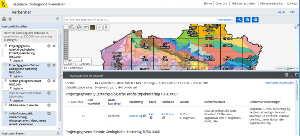 Toelichtingsboekjes geologische karteringen