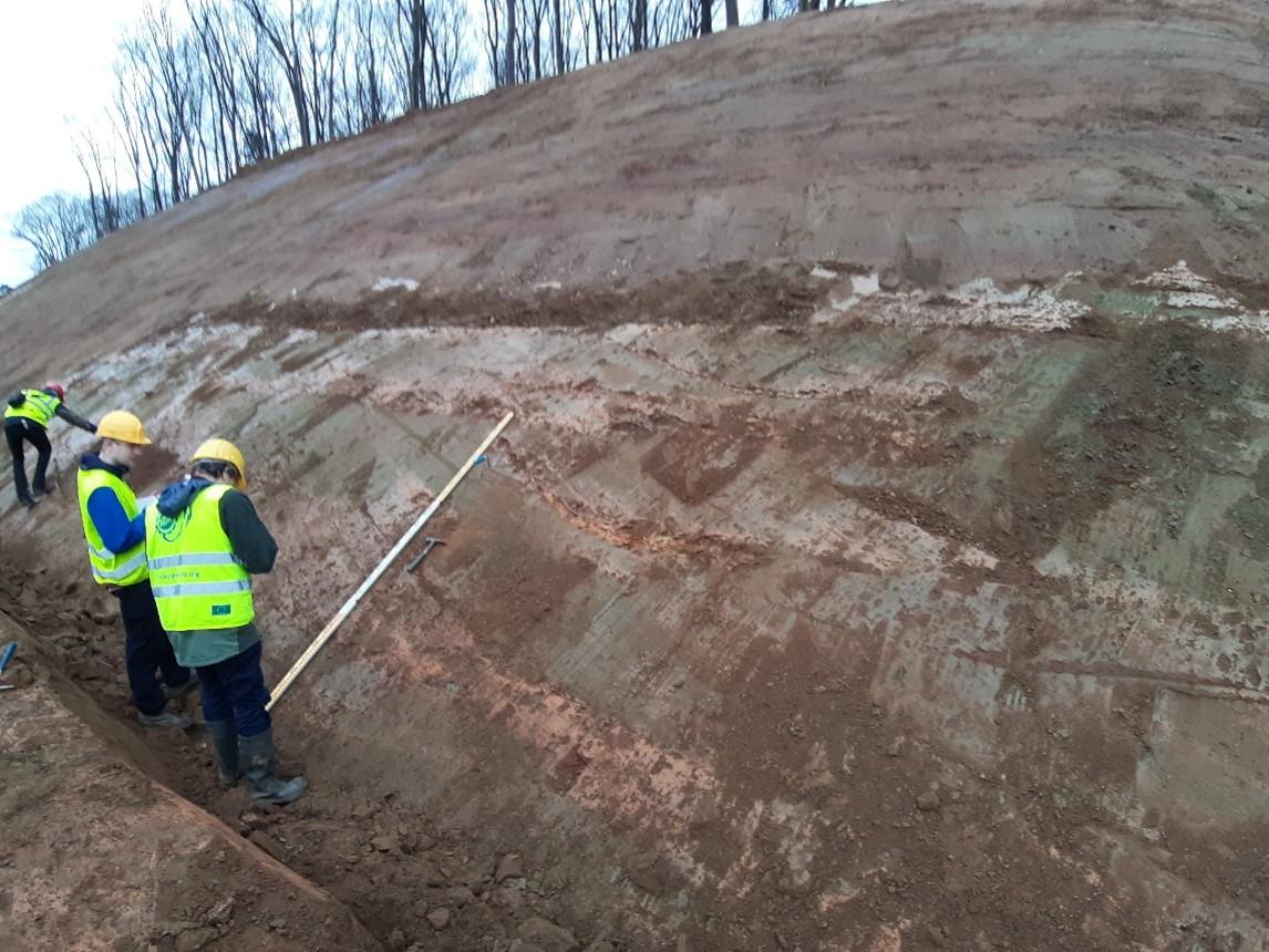 Tijdelijke ontsluiting geologie
