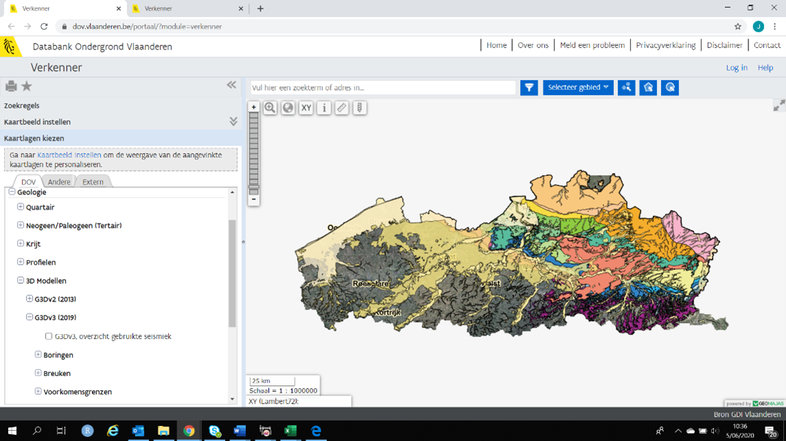 G3Dv3 en H3Dv2 in DOV-Verkenner