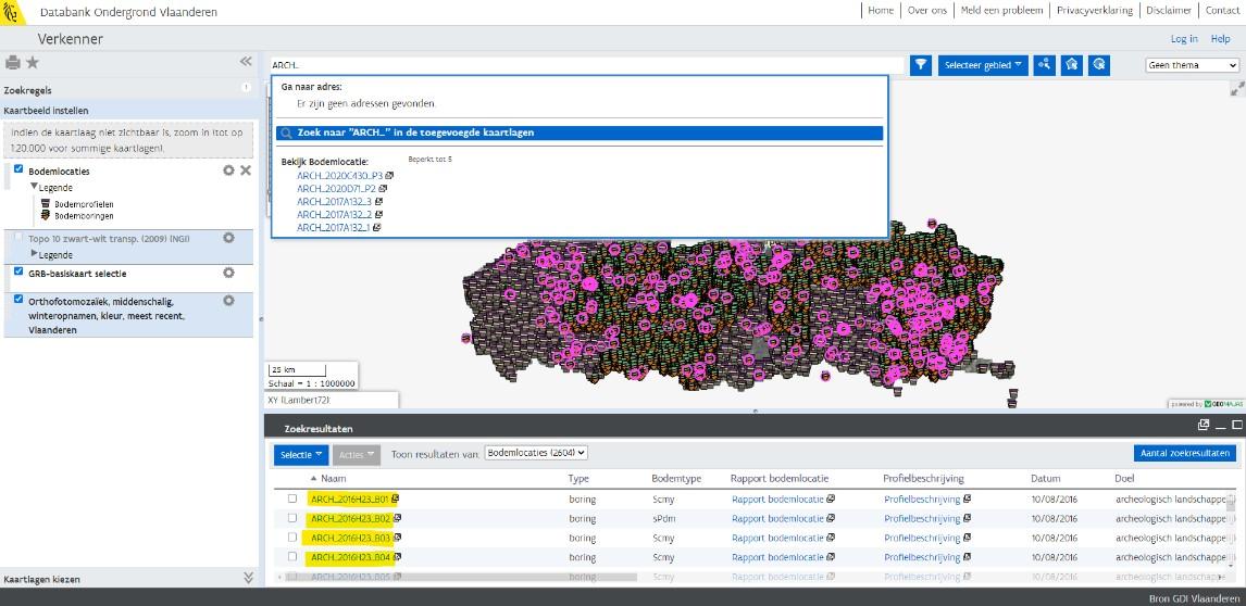 jaarverslag archeologische bodemlocaties